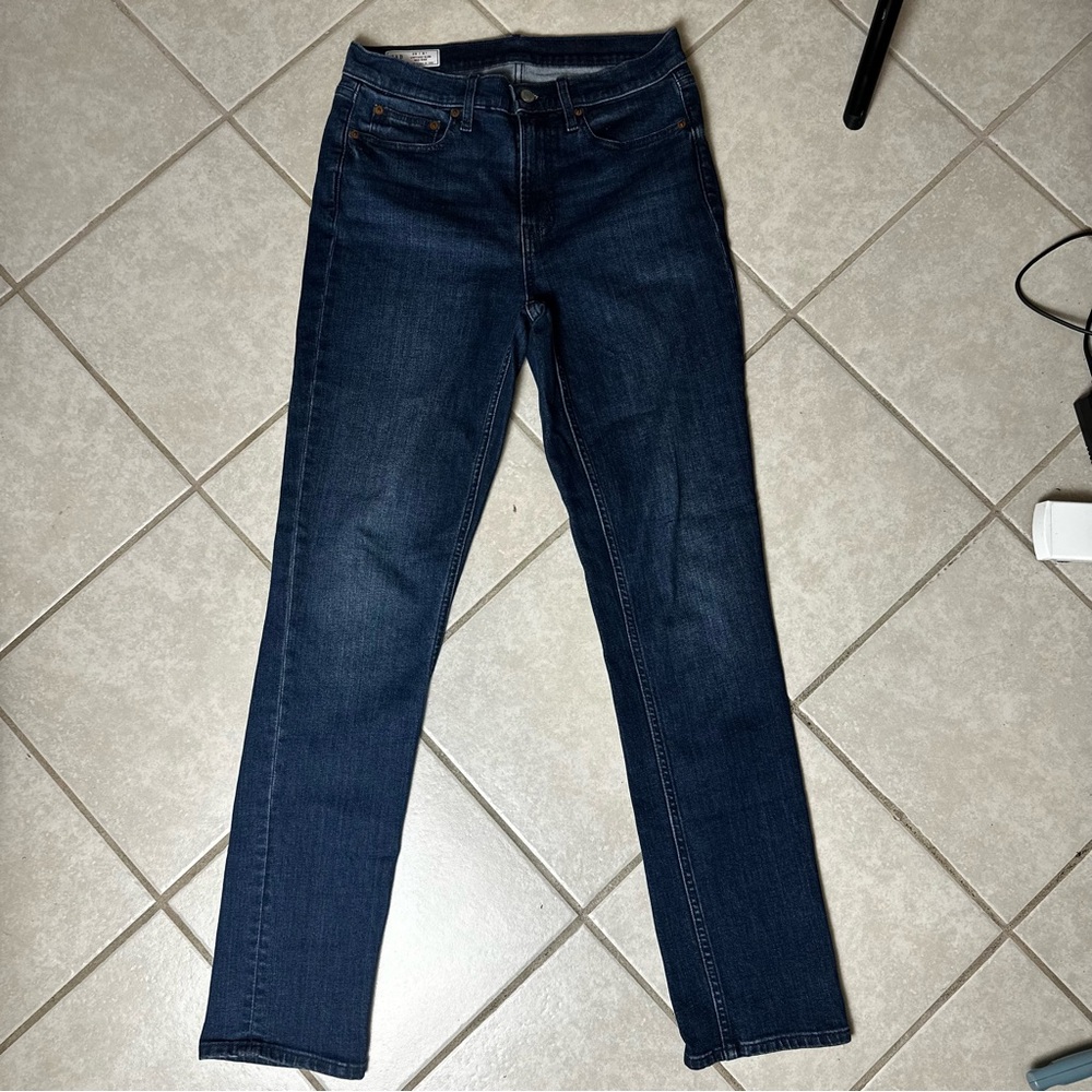 GAP Women’s Vintage Slim Mid Rise Indigo Jeans